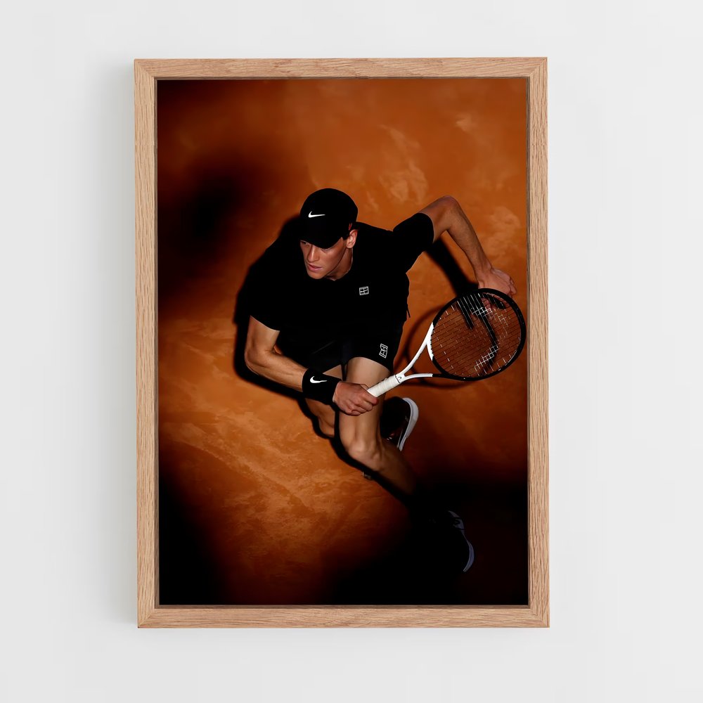Poster Jeu de Raquette – affiche Tennis (vue 4)